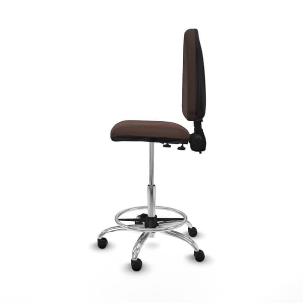 Kontorstol Piqueras y Crespo B0005RP Mørkebrun Høj