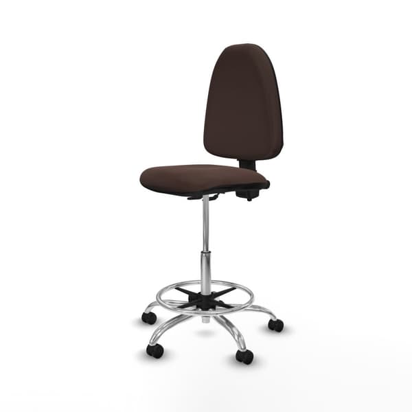 Kontorstol Piqueras y Crespo B0005RP Mørkebrun Høj