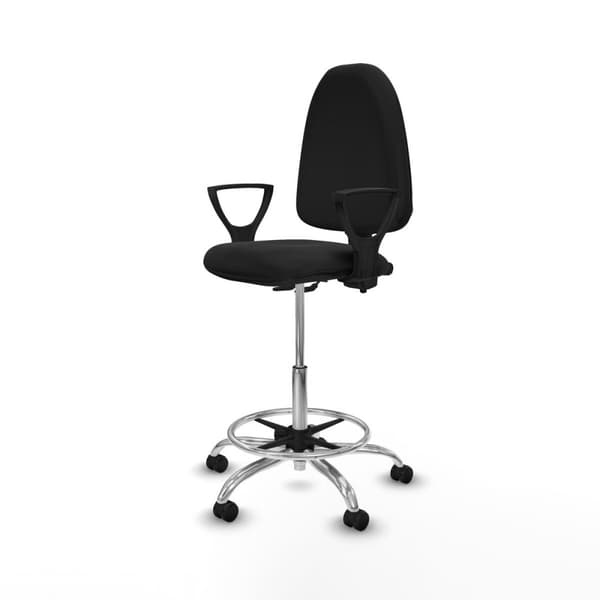 Kontorstol Piqueras y Crespo BFN05RF Sort Høj