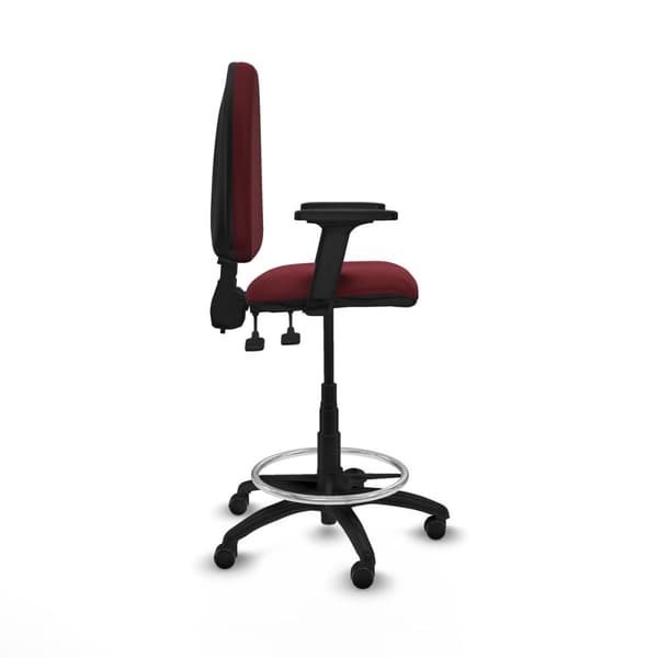 Kontorstol Piqueras y Crespo B2D01RF Rødbrun Høj