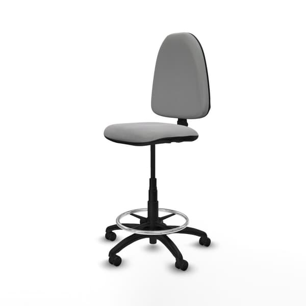 Kontorstol Piqueras y Crespo B0001RF Lysegrå Høj