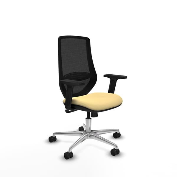 Kontorstol Piqueras y Crespo D086N0W Flødefarvet