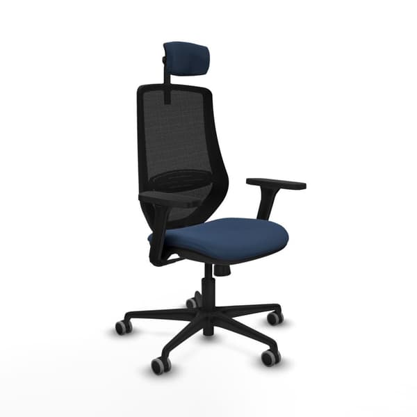 Kontorstol Piqueras y Crespo D036G2W Marineblå