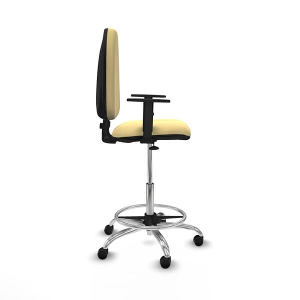 Kontorstol Piqueras y Crespo B1D05RF Krem Høy