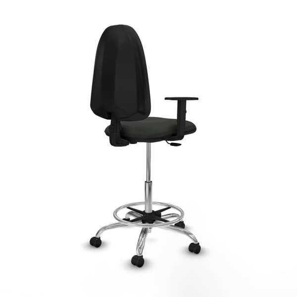 Kontorstol Piqueras y Crespo B1D05RF Svart Høy