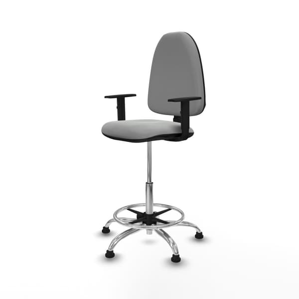 Kontorstol Piqueras y Crespo B1D05RT Lysegrp Høy