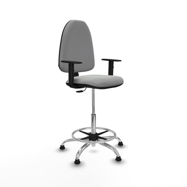 Kontorstol Piqueras y Crespo B1D05RT Lysegrp Høy