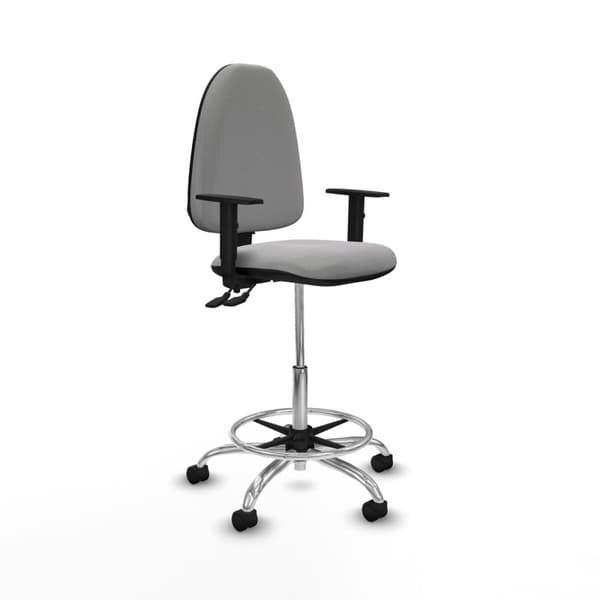 Kontorstol Piqueras y Crespo B1D05RN Lysegrp Høy