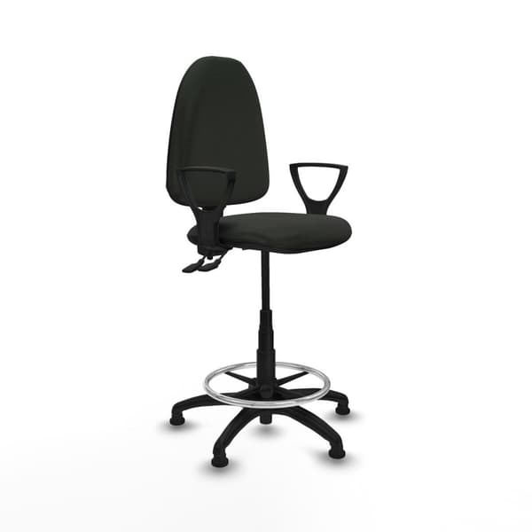 Kontorstol Piqueras y Crespo BFN01RT Svart Høy
