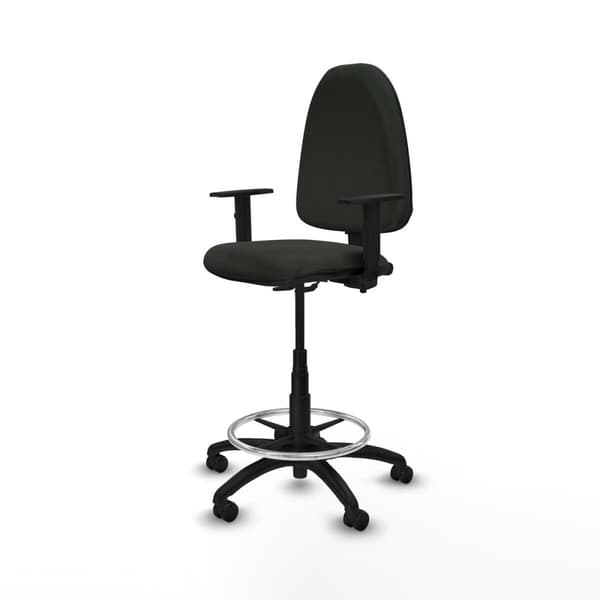 Kontorstol Piqueras y Crespo B1D01RP Svart Høy