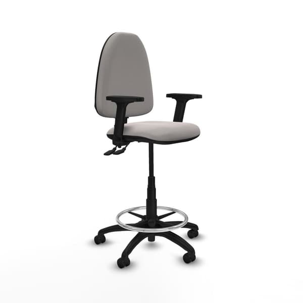 Kontorstol Piqueras y Crespo B2D01RP Hvit Høy