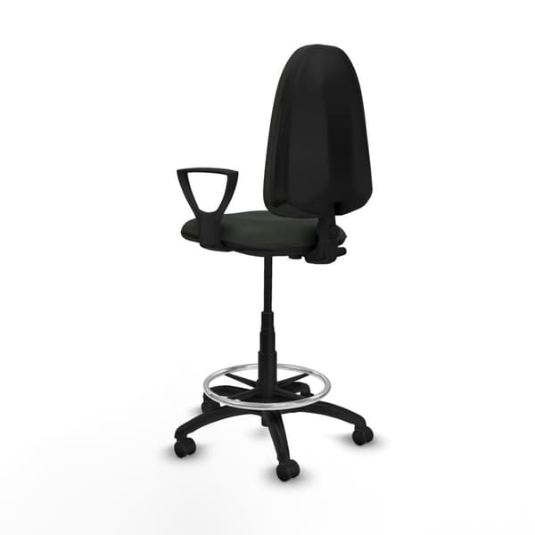 Kontorstol Piqueras y Crespo BFN01RF Svart Høy