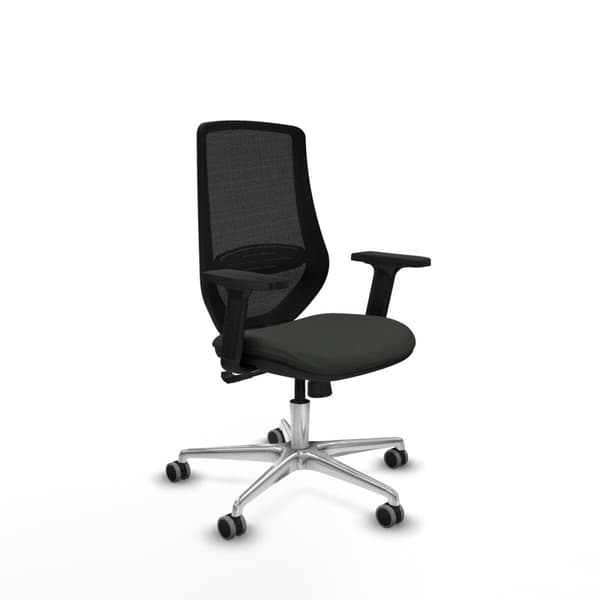 Kontorstol Piqueras y Crespo D086G0W Svart