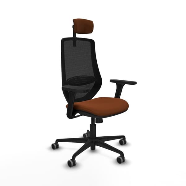 Kontorstol Piqueras y Crespo D036G2W Brun Svart