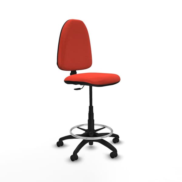 Kontorsstol Piqueras y Crespo B0001RP Mörk Orange Hög