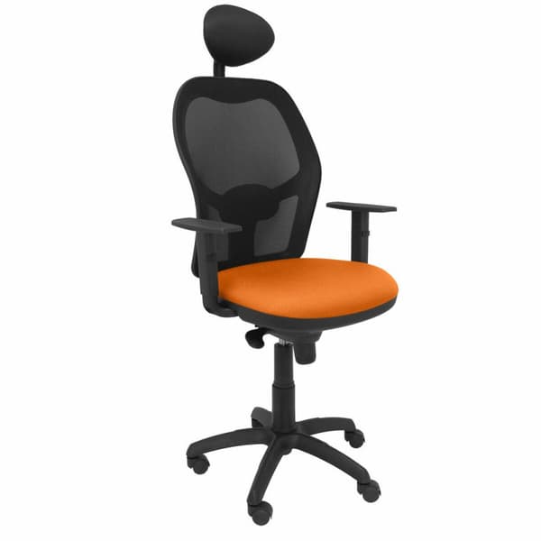 Kontorsstol med nackstöd Jorquera Piqueras y Crespo ALI308C Orange