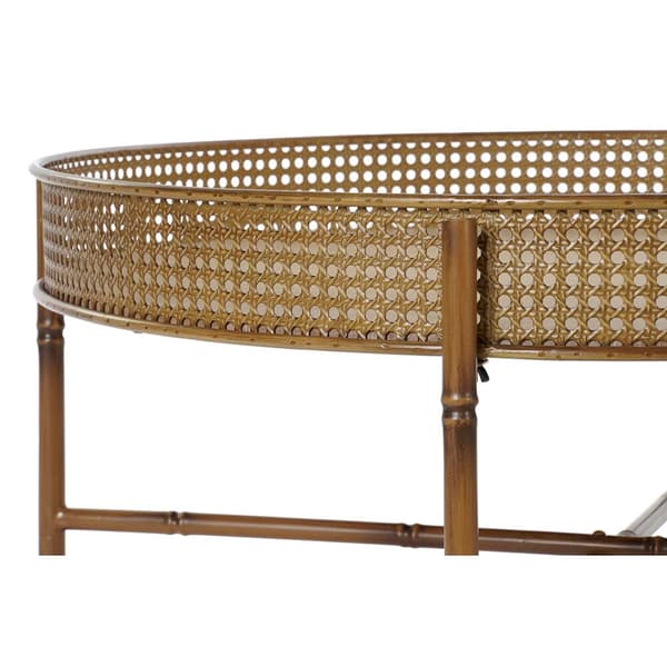 Soffbord DKD Home Decor Metall 80 x 80 x 38 cm
