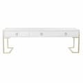 Miniatyrbild 5 av 5: Soffbord DKD Home Decor Metall Trä (150 x 36 x 48 cm)