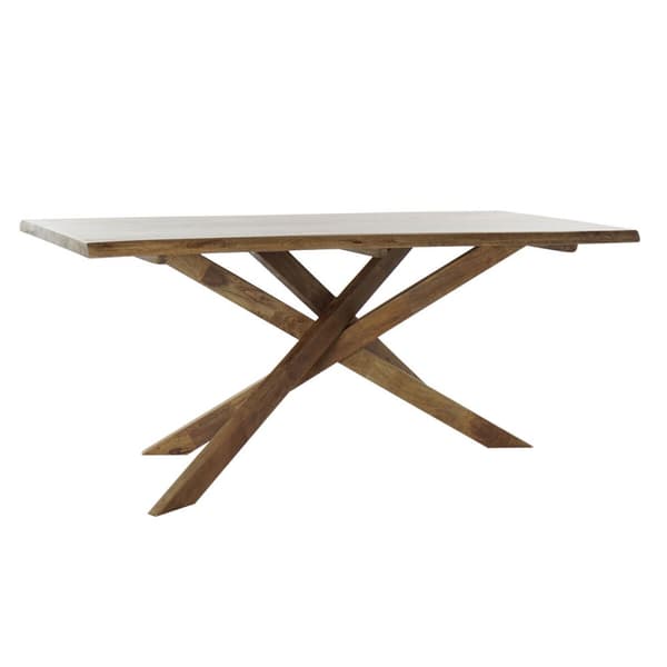 Matsalsbord DKD Home Decor 180 x 86 x 76 cm Naturell Valnöt