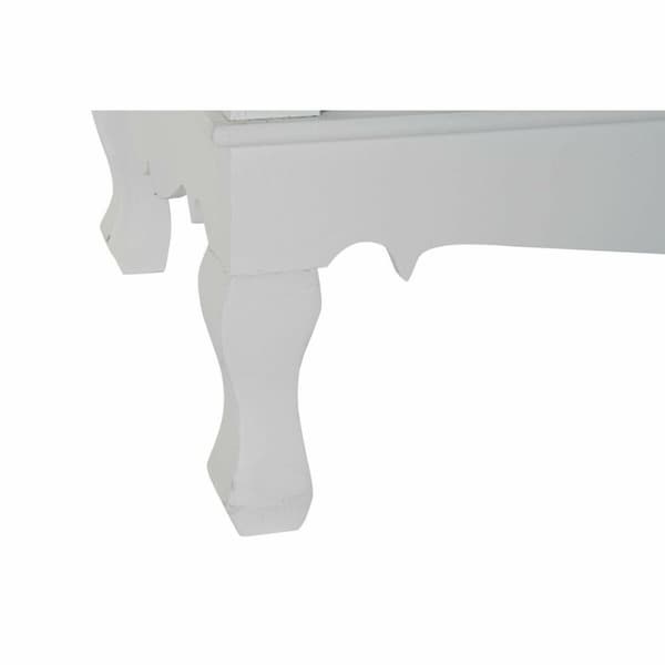Sofabord DKD Home Decor Hvid Træ Træ MDF 100 x 42 x 61 cm