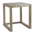 Pikkukuva 1 / 2: Set of 2 tables Beige Kullattu Valkoinen Helmiäinen lastulevy