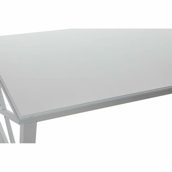 Sofabord DKD Home Decor Hvid Træ (108 x 48 x 56,5 cm)