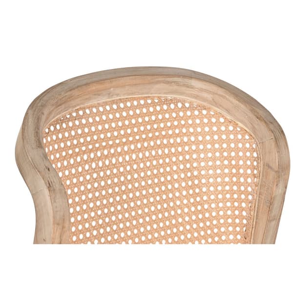 Spisebordsstol DKD Home Decor Gran Polyester Lysegrå (46 x 61 x 86 cm)