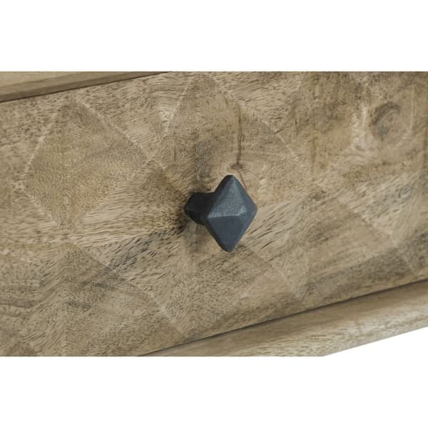 Sofabord DKD Home Decor 116 x 60 x 46 cm Metal Aluminium Mangotræ