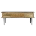 Miniatyrbillede 5 af 8: Sofabord DKD Home Decor 116 x 60 x 46 cm Metal Aluminium Mangotræ
