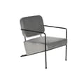 Miniatyrbillede 1 af 6: Lænestol DKD Home Decor Grå Metal 62 x 76 x 76 cm 55 x 71 x 72 cm