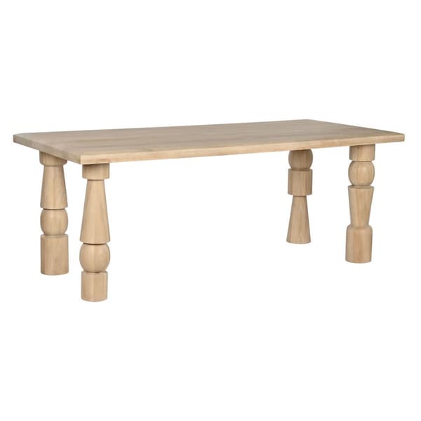 Matsalsbord Home ESPRIT Naturell Mangoträ 200 x 90 x 76 cm