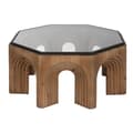 Miniatyrbillede 5 af 5: Sofabord Home ESPRIT Krystal Gran 99 x 99 x 46 cm