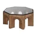 Miniatyrbillede 1 af 5: Sofabord Home ESPRIT Krystal Gran 99 x 99 x 46 cm