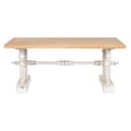 Miniatyrbillede 6 af 6: Sofabord Home ESPRIT Hvid Natur Gran Træ MDF 110 x 65 x 46 cm