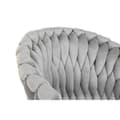 Miniatyrbild 5 av 6: Matsalsstol Home ESPRIT Svart Grå Polyester Metall 60 x 66 x 84 cm 66 x 60 x 84 cm