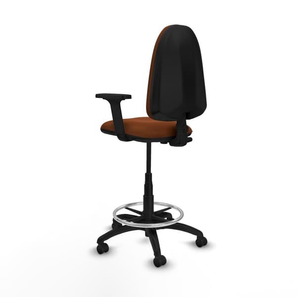 Kontorsstol Piqueras y Crespo B2D01RP Brun Hög