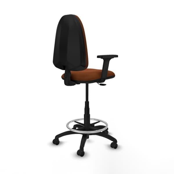 Kontorsstol Piqueras y Crespo B2D01RP Brun Hög