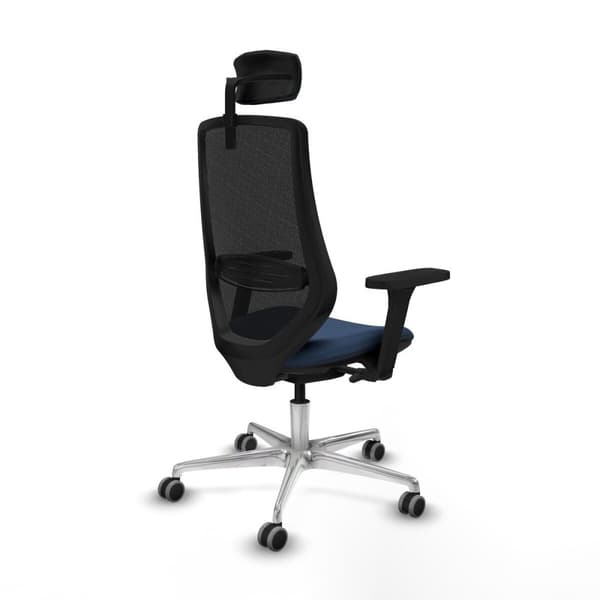 Kontorsstol Piqueras y Crespo D086G2W Marinblå