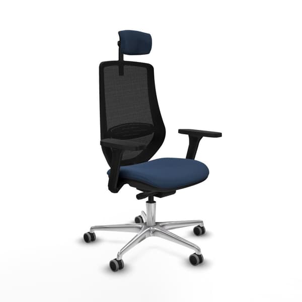 Kontorsstol Piqueras y Crespo D086G2W Marinblå