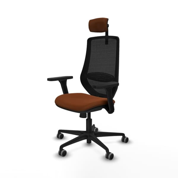 Kontorstol Piqueras y Crespo D036G2W Brun Sort