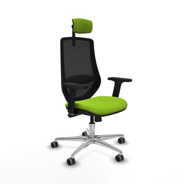 Kontorstol med hovedgærde Piqueras y Crespo D086G2W Pistacie