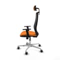 Miniatyrbillede 3 af 7: Kontorstol Piqueras y Crespo D086G2W Orange