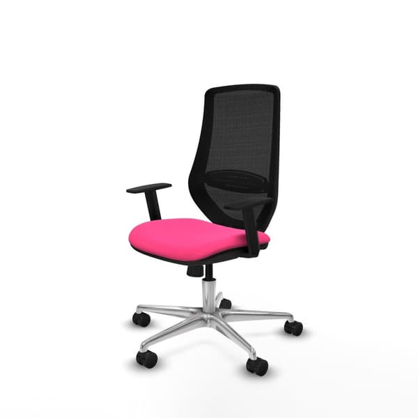 Kontorstol Piqueras y Crespo D086N0W Pink