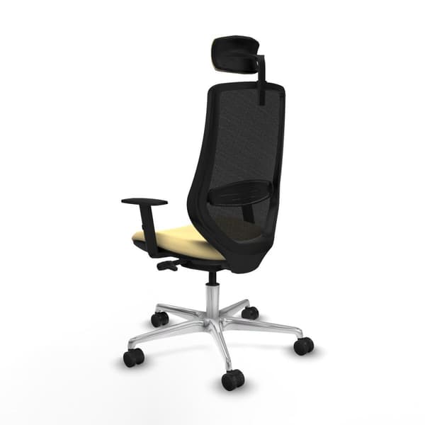 Kontorstol Piqueras y Crespo D086N2W Flødefarvet