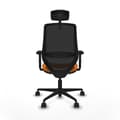 Miniatyrbillede 5 af 7: Kontorstol Piqueras y Crespo D036N2W Orange