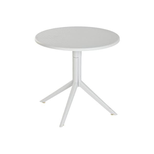 Spisebord Home ESPRIT Grå Metal polypropylen 80 x 80 x 75 cm