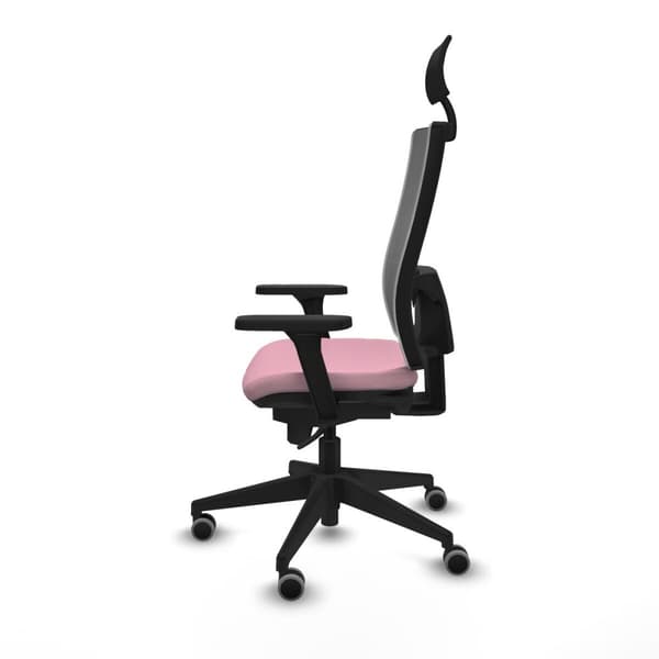Kontorsstol med nackstöd Piqueras y Crespo 3D066G1 Rosa