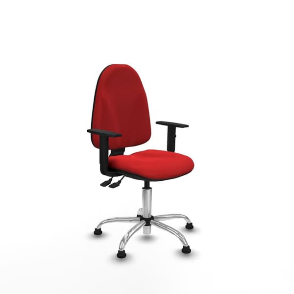 Kontorsstol Piqueras y Crespo B1D05RT Röd