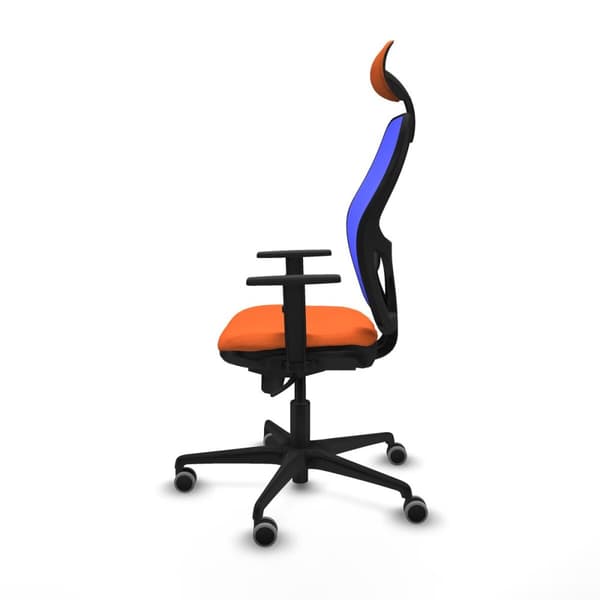 Kontorsstol med nackstöd Jorquera Piqueras y Crespo 1D036G1 Orange