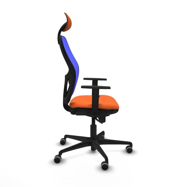Kontorsstol med nackstöd Jorquera Piqueras y Crespo 1D036G1 Orange